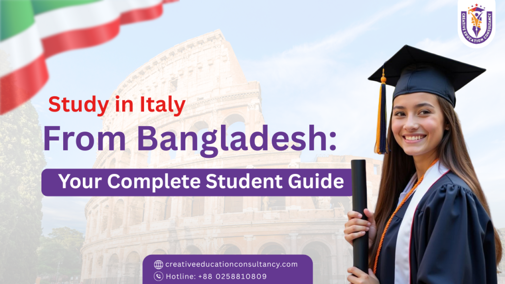 Study in Italy from Bangladesh
